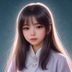 梅麻吕在线用户研究员苏雨晴，女性，手持平板查看数据，现代化办公室